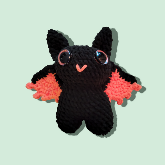 Bat plushie, stuffed animal