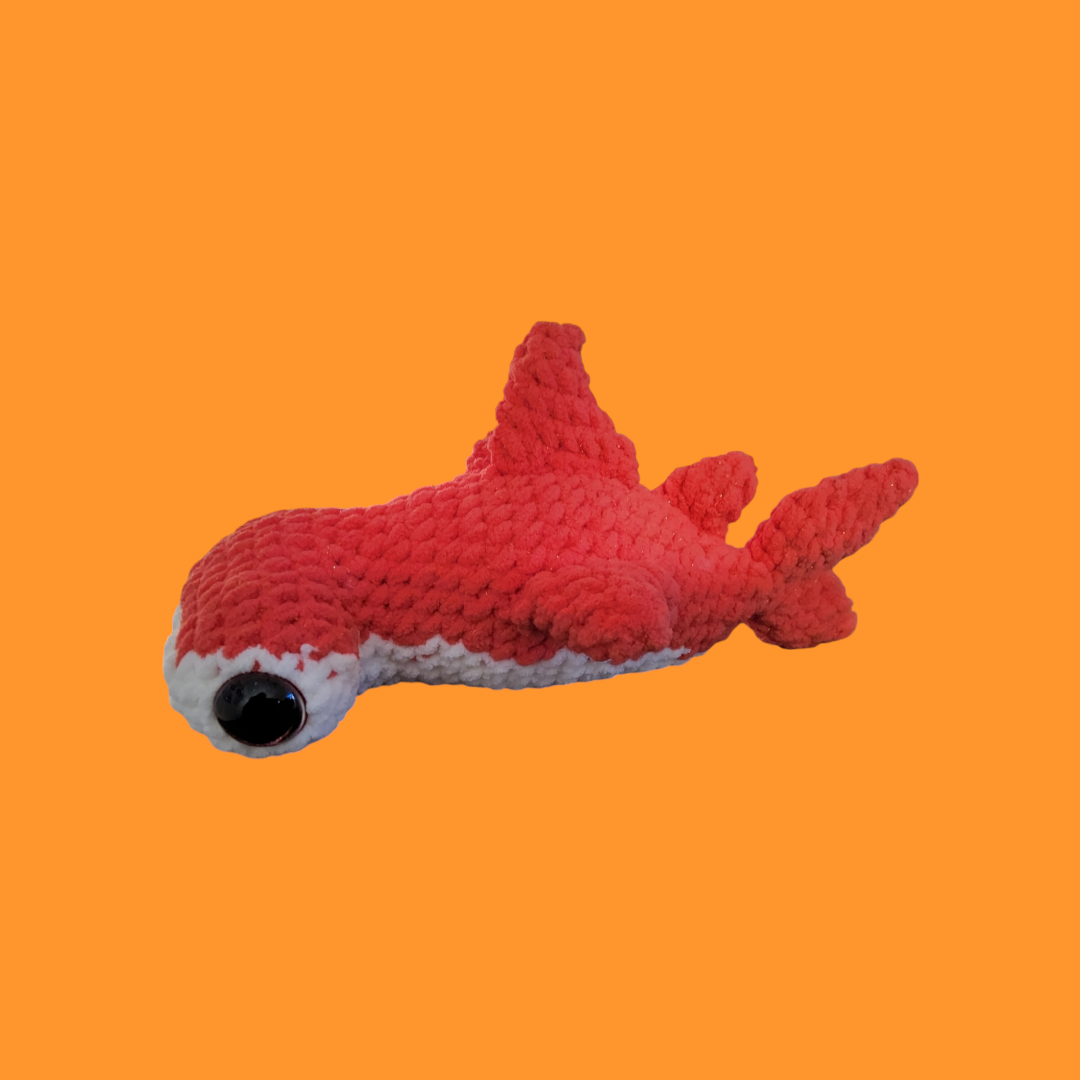 Crocheted Hammerhead Shark