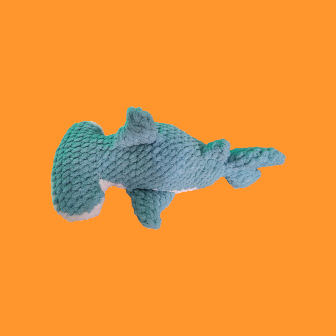 Crocheted Hammerhead Shark