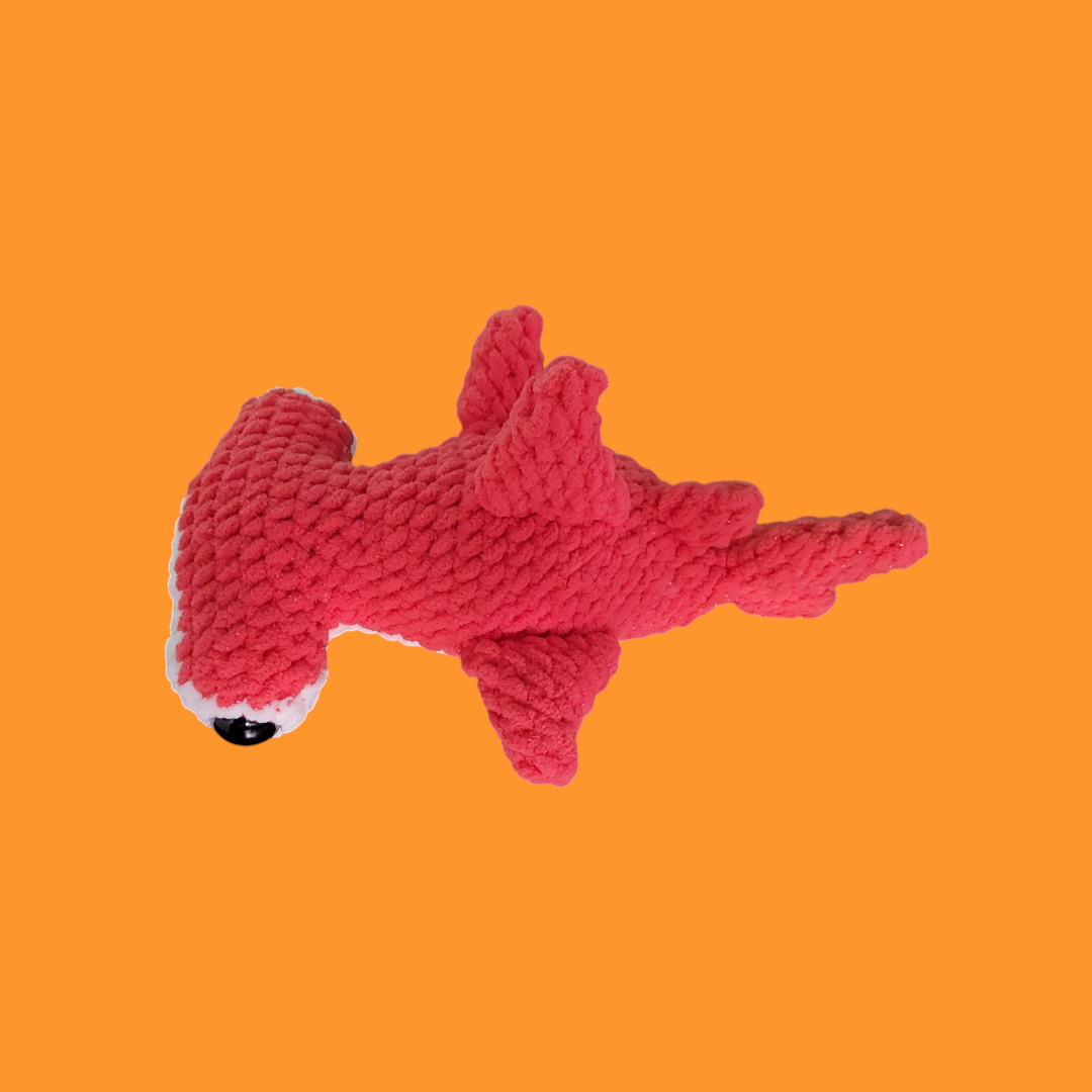 Crocheted Hammerhead Shark