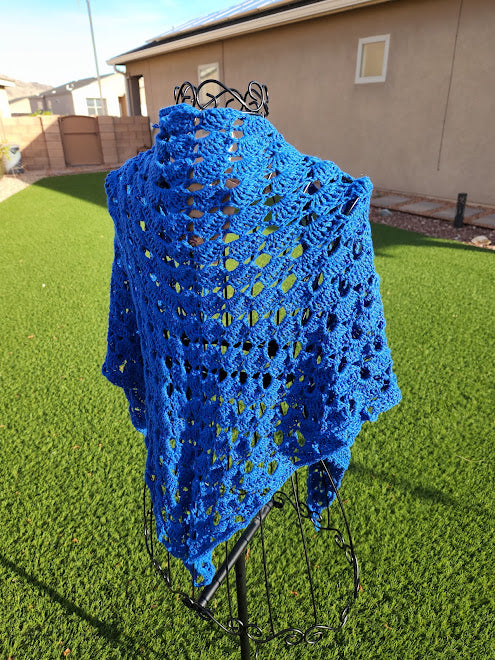 Blue Shawl/Wrap